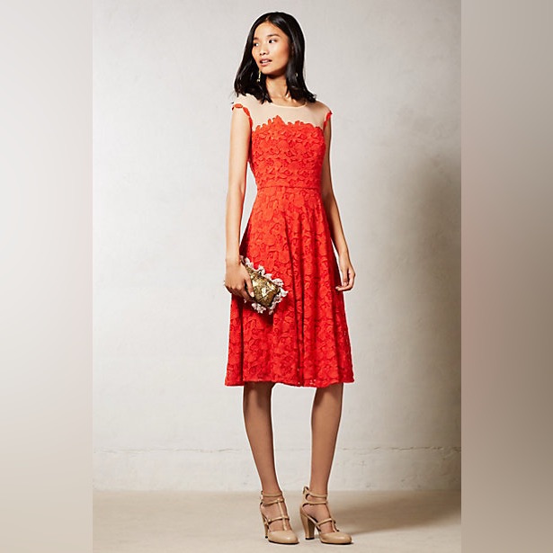 Updated With Measurements. Anthropologie Roseland Dress Size 4